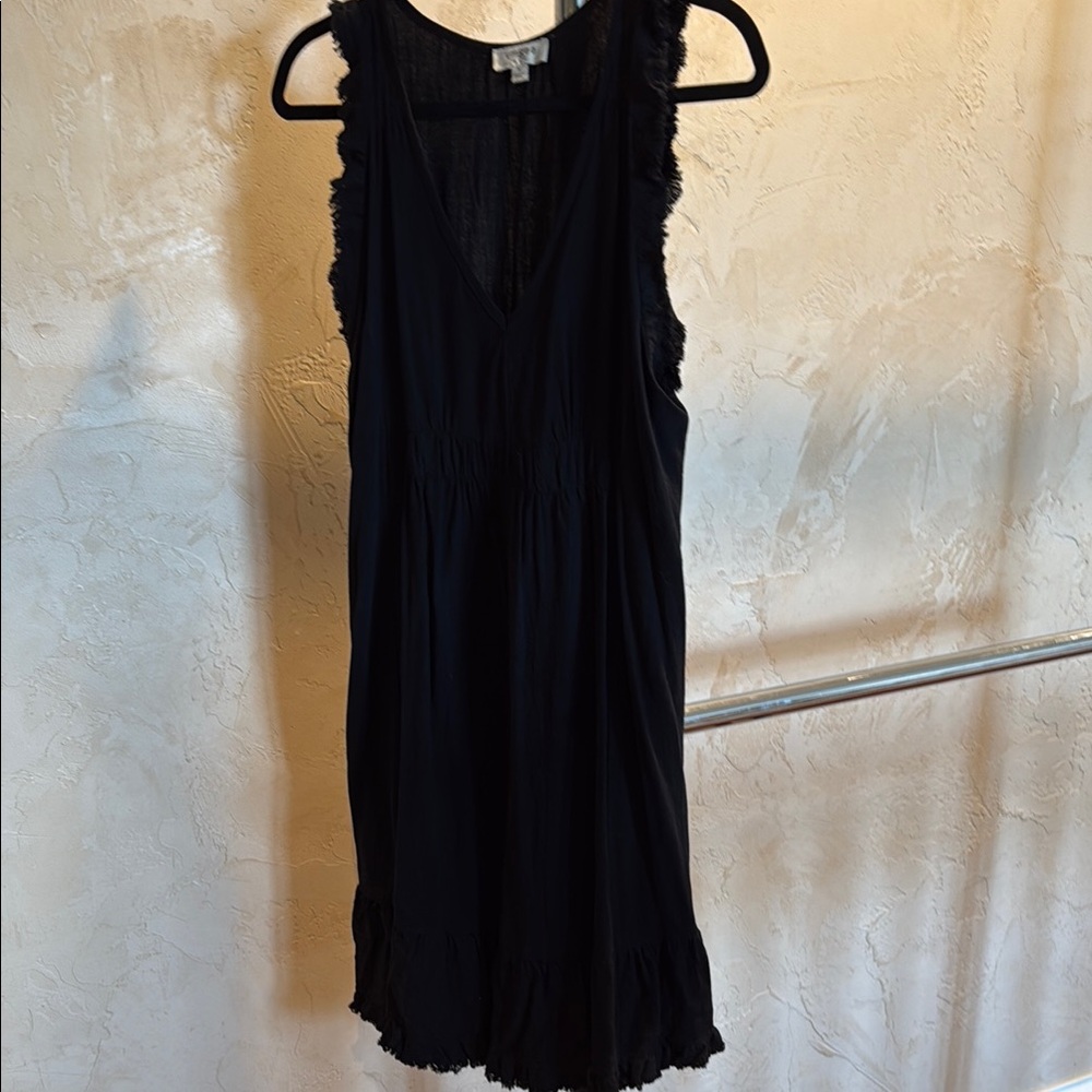 Bungee black sleeveless dress size small